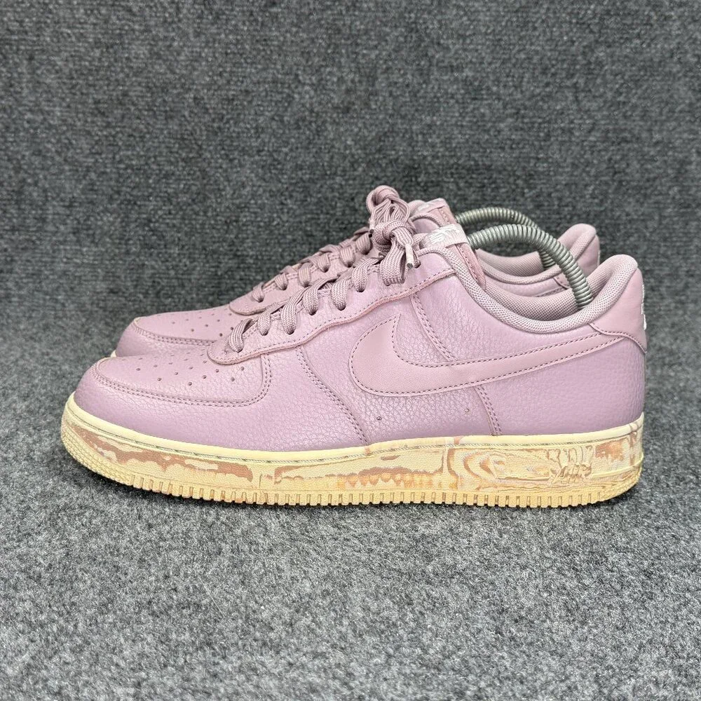 Nike Air Force 1 Low Shoes Men's Size 11 Elemental Rose‎ Leather Athletic Retro